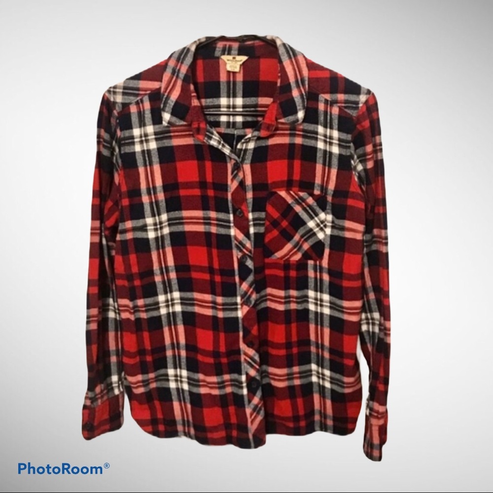 🌸 SOLD 🌸 Woolrich Plaid Flannel!